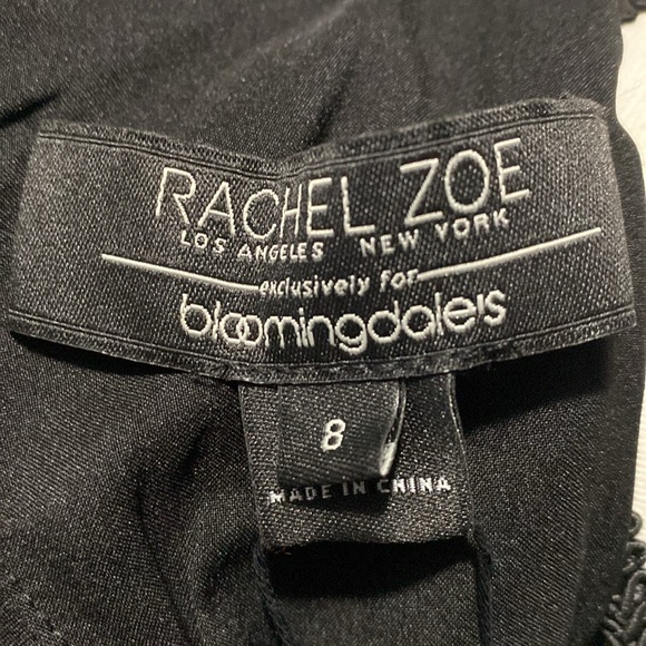 Rachel Zoe Long Sleeve Charcoal Sequin Mini Dress Size 8 - Picture 10 of 11